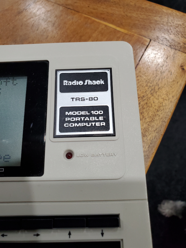 TRS-80 Model 100